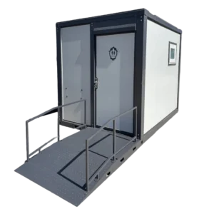 Conteneur 10 pieds Toilettes portatives accessibles aux personnes handicapées