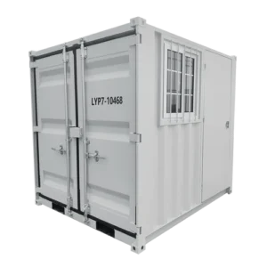 Petit conteneur d'expédition cubique de 7 pieds