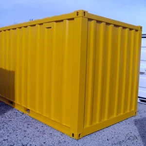 Conteneur 15′ pieds jaune