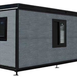 Conteneur comme habitat Deluxe 12x6m 3 chambres et cuisine