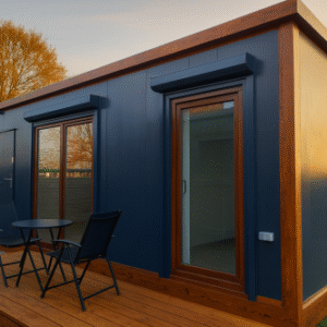 Conteneur maison habitable toute l'année modèle A de 18 m²