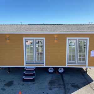 Tiny House sur une remorque de 30m² avec double climatisation
